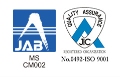 JAB MSCM002 No.0492-ISO 9001